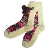 Ladies Chunky Knit Sock (SS-BS-001)