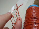 Economical Red Fibrillated Yarn