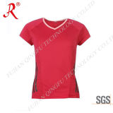 High Quality Women Sport T-Shirt for Running (QF-S194)