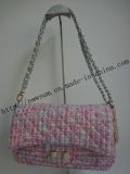 Linen Weave Women's Fashion Bag Handbag (NS-211)