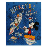 Mickey's Race Polar Fleece Blanket