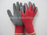 Red Nylon Grey Latex Gloves (DNL113)