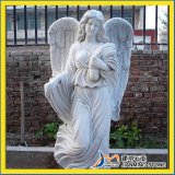 White Marble Carving Angel