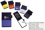 Pocket Notebook with Integral Solar Powered Calculator (YF920N)