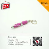 Small Pen Short Pen with Bling Crystal in Neon Pink
