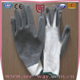 Cotton Latex Coated Anti-Slip Oil-Proof Gloves