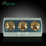 Three Gold Bulb Wall -Mounted Bathroom Heater (KC15802BG)