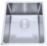 Handmade R19 Stainless Steel Single Bowl Kitchen Sink with Satin Finished (HA01)