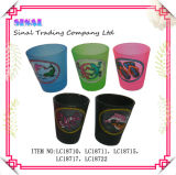 Colorful Embossed Shot Glass/ Small Cup/Mug