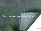 Worsted Twill Fabric, Striped Suit Fabric (FKQ33297/2-2)