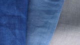 100%Linen Lino Leinen Delave Indathrene Solid Linen Navy Shirting Fabric
