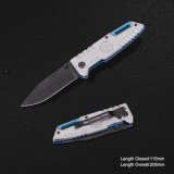 Folding Knife with Anodized Aluminum Handle (#3892)
