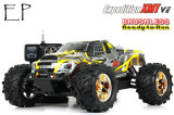RC Car, 1/10 Scale 4WD Brushless Battery Power off-Road Truck (SST-1989 / Yellow Body)