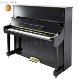 Chloris Black Polish Straight Leg Upright Piano Hu-131e