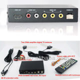 Car DVB-T MPEG4 H. 264 2 Tuner PVR USB Record Tdt TNT DVB-T2100HD