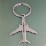 Customized Metal Airplane Key Chain with Keyring (KC-222)