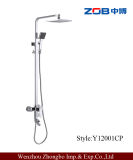 Pure Brass Shower Head Single Handle Shower (Y12001CP)