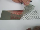 Anti-Counterfeiting Holographic Laser Adhesive Label