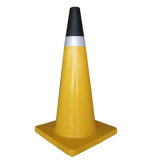 Road Cones Manufacturers 28 Inch Yellow PVC Cone Traffic Safety Product