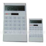 Novelty Designed 10 Digits Dual Power L-Shaped Desktop Calculator (LC298)