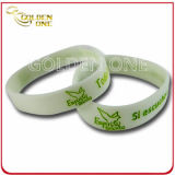 Promotion Gift Custom Glow in The Dark Silicone Bracelet