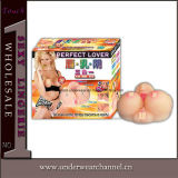 Flesh Light Breast Vagina and Anal Female Sex Doll (4138-01)
