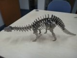 Laser Cutting Metal Crafts Customizable Diplodocus