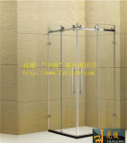 Frameless Square Shower Room with Oval Tube (Y3324)