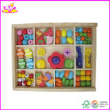 Wooden Children Colorful String Toy (W11E012)