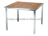 Outdoor Furniture - Stainless Steel and Teak Table (RTT009)