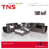 Modern Furniture Corner Sofa with Ottoman (LS4A145)