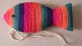 Pet Toy, Colorful Sisal Fish