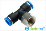 High Quality One Touch Pneumatic Fitting with CE (PTF1/2-N04)