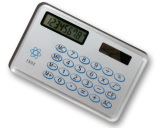 8 Digits Card Size Solar Power Calculator (IP-1502)