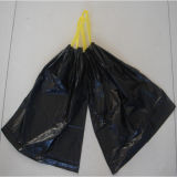 2015 New Cheap HDPE Plastic Roll Black Drawstring Garbage Bag