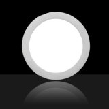 20W 240mm Ultrathin Round Cool White LED Panel Light