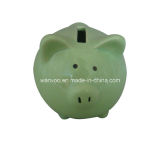 Ceramic Piggy Bank by Hand Painted