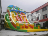 Giant Dinosaur Inflatable Slide with Clumb Chsl115