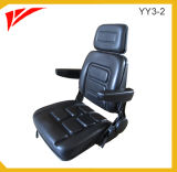 CE PVC Cover Mini Backhoe Seat with Slide (YY3-2)