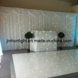 2014 White Luxury Wedding Stage Curtain Decoration
