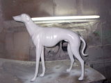 Fiberglass Dog Decoration Sculpture
