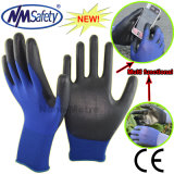 Nmsafety 18g Super Thin PU Touch Screen Work Glove
