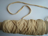 Soybean Protein Fiber Crochet Yarn -Tape Fancy Yarn Nm0.6/1