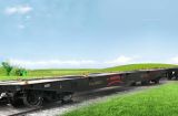 Container Flat Wagon for Madagascar