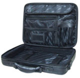 Black PU Laptop Bag with Big Pocket (SM8534)
