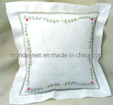 Pure Linen Embroidery Cushion (CS-005)