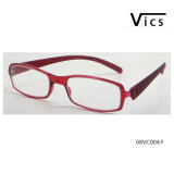 Simple Design Plastic Reading Glasses (08VC004)