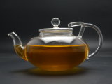 Purely Handwork 400ml Heat Resistant Glass Teapots with Infuser