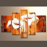 Group Abstract Flower Arts Painting