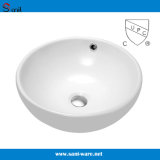 Good Quality Bathroom Ceramic Sink with Cupc Certificate (SN127-516)